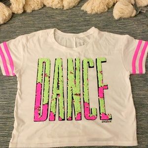 Justice cropped shirt